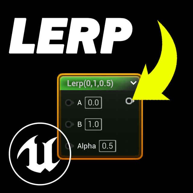 Linear Interpolate Or Lerp Node Explained Unreal Engine Materials