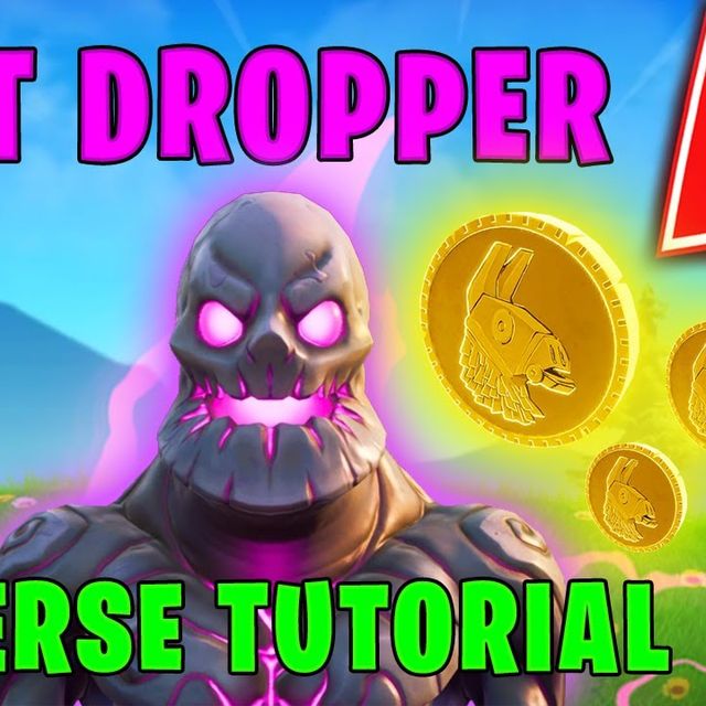 How to make a loot dropper device in uefn verse tutorial community
