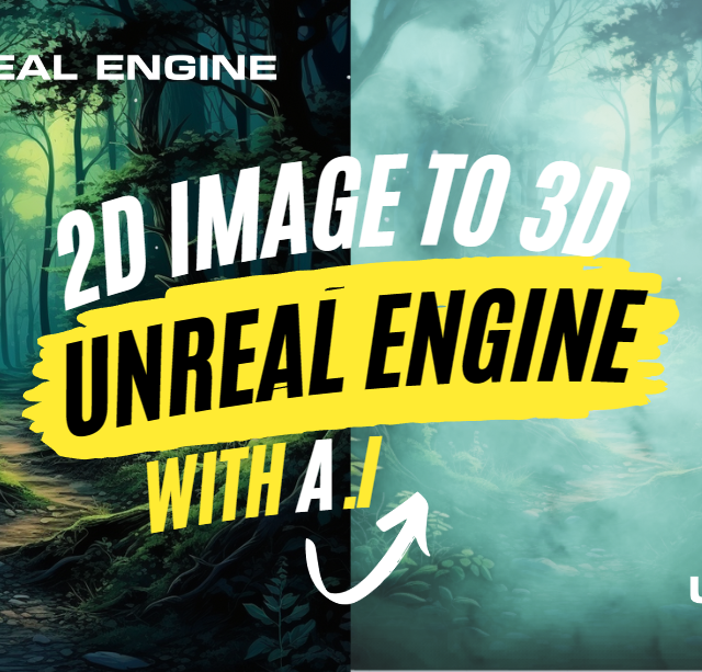 Ue tutorial 2d image to 3d using ai depth mask community tutorial
