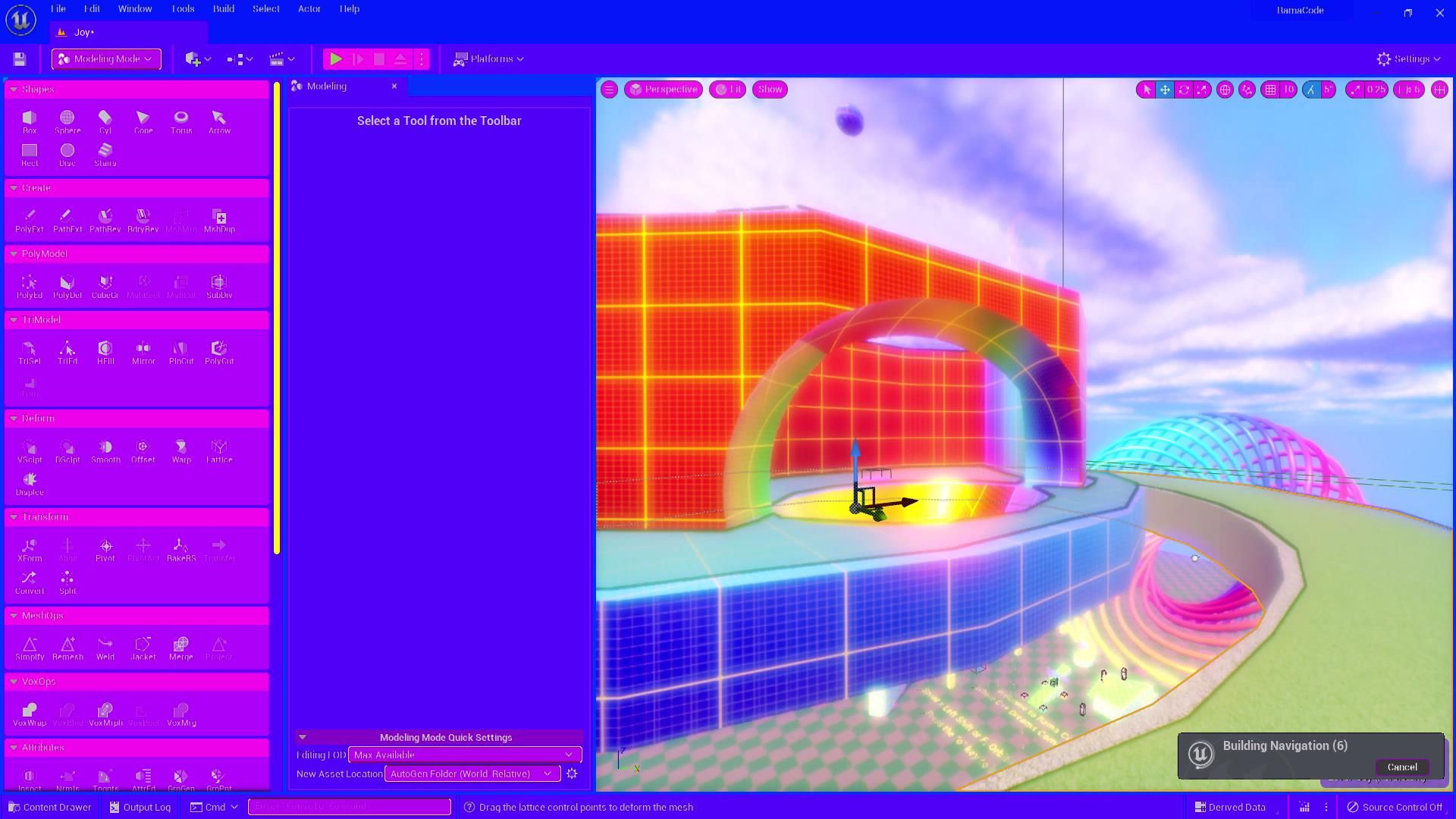 Rama Code: Doom-Style Keys & In-Level-Viewport 3D Modelling! Yes.