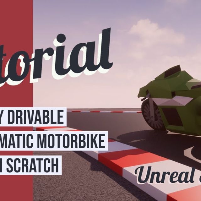 Fully drivable kinematic motorbike from scratch | Community tutorial