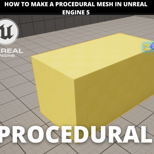 How to Make a Simple Procedural Mesh in Unreal Engine 5 - Geometry ...