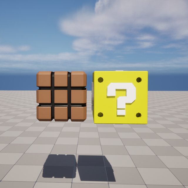 Learning blueprints through creating a Super Mario type of collectibles