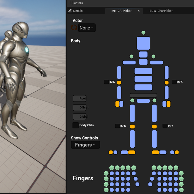 Maya Control Rig for the body - Character & Animation - Epic Developer  Community Forums