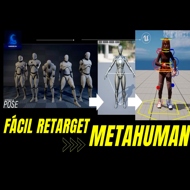 Fácil Retarget | UE5 | MetaHuman | Community Tutorial