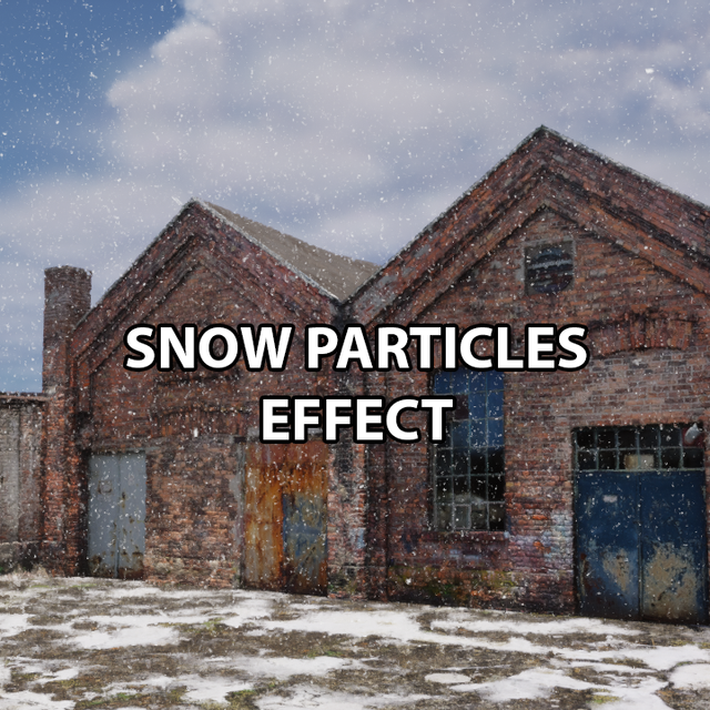 How to make SNOW easily with Niagara! Community tutorial