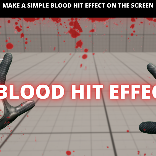 unreal screen effect