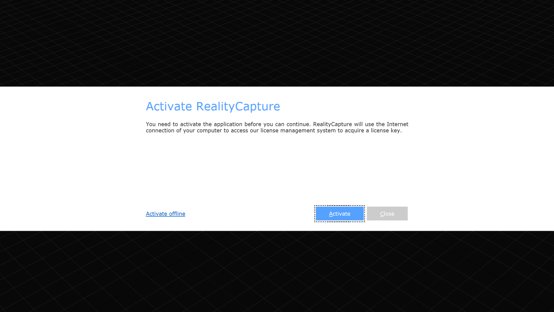 Failed Epicgames login with RealityCapture - International - Epic