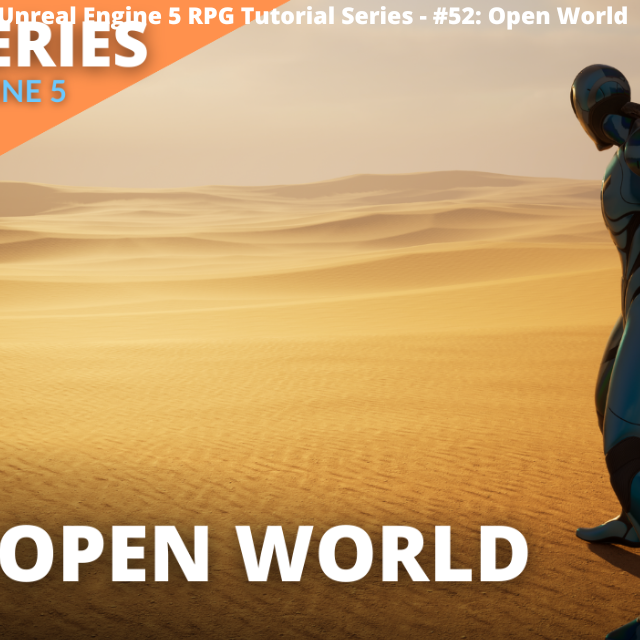 unreal engine 5 beginner tutorial open world
