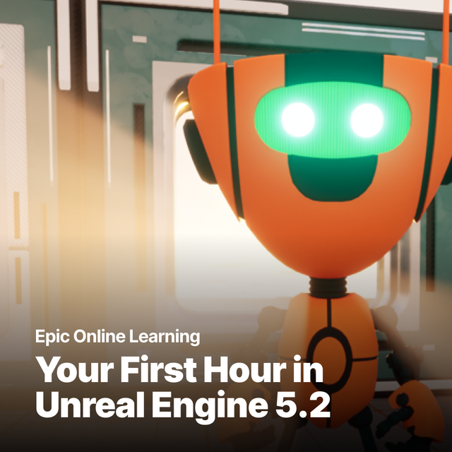 Download an Unreal Engine 5 Early Access game starter kit featuring a small  robot