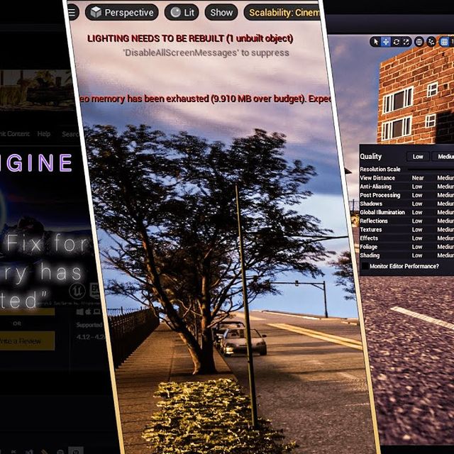 Unreal Engine 5 How To Fix Video Memory Has Been Exhausted Temporary Fix For Development Epic Developer Community