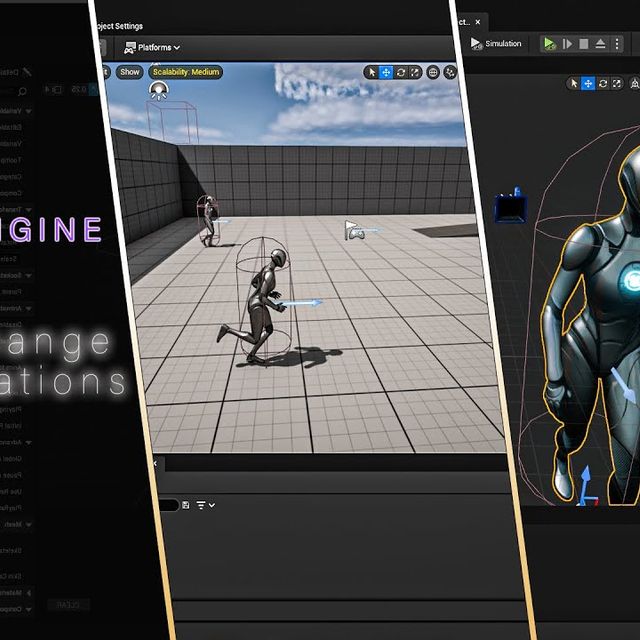 Unreal Engine 5: How To Change & Use Animation Assets - Switch From  Walk/Run Animations | Epic Developer Community